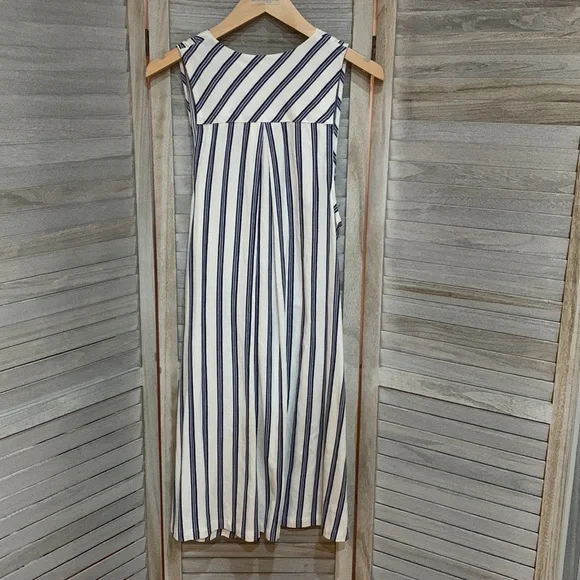NWT-Free People Women's Sleeveless Striped wrap Tunic - Picture 5 of 5
